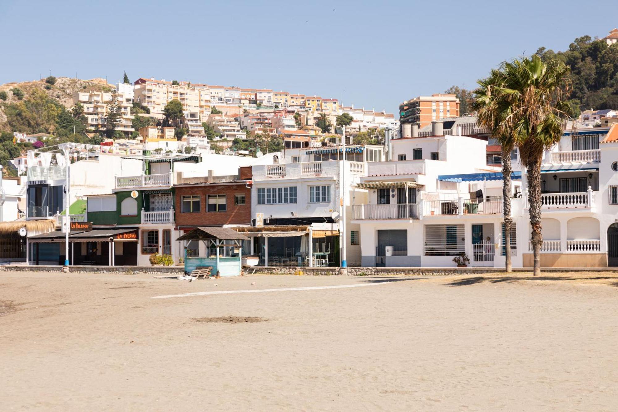 Premium Malaga Beach With Terrace Bagian luar foto
