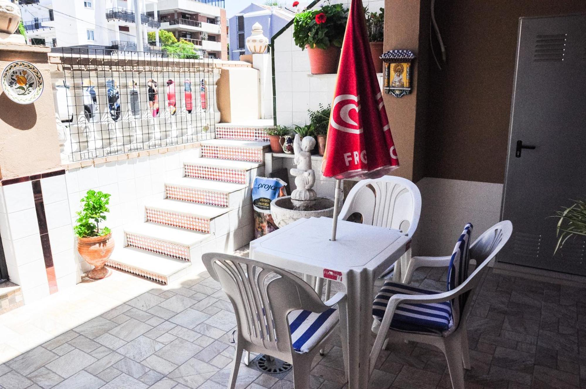 Premium Malaga Beach With Terrace Bagian luar foto